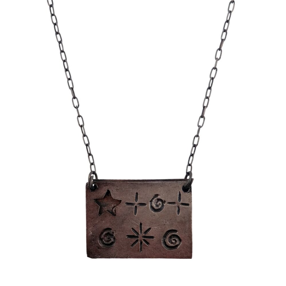 Anju "Grandchildren are Life's Greatest Treasures" Mixed Metal Necklace - NEW